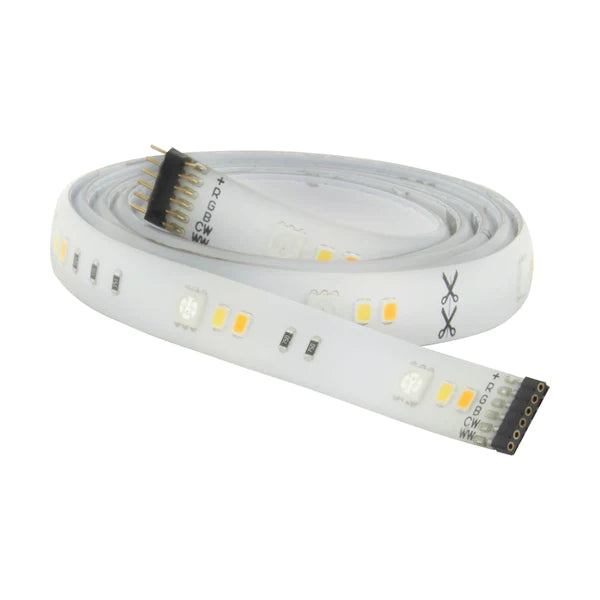 Satco Starfish WiFi Smart LED Tape Light Strip Kit 8 Foot RGBW Wi-Fi Indoor 120V