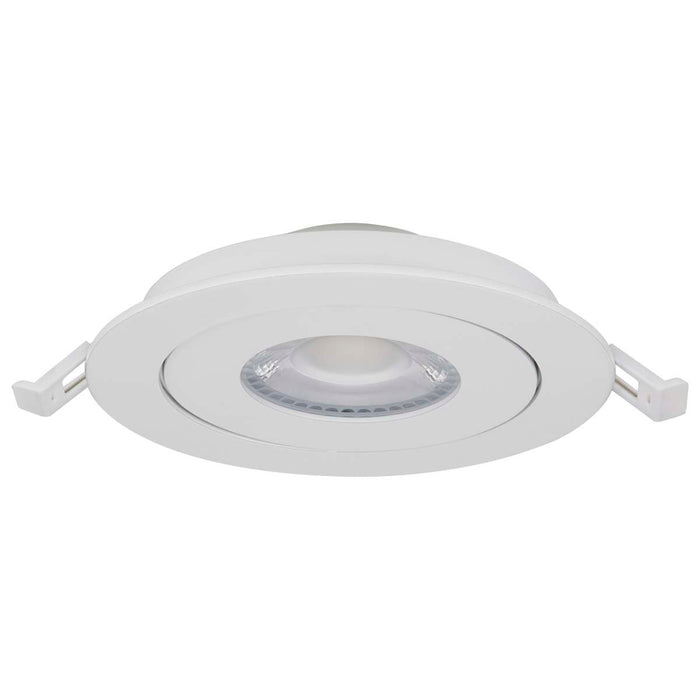 Downlight Satco S11293R1 Starfish - 9 Watt LED Gimbal Downlight - 4 Inch - 2700K-5000K RGB Tunable White - Remote Driver - White Finish - 120-277 Range Voltage Satco