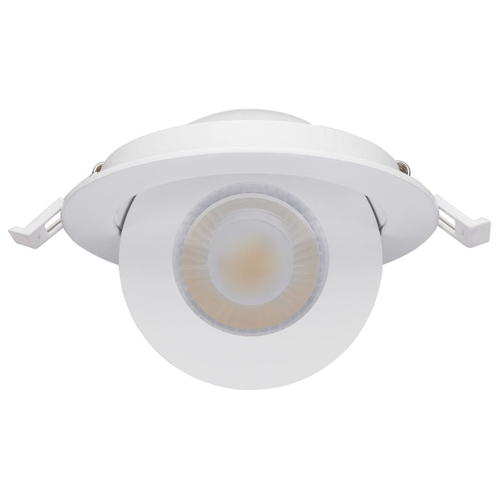 Downlight Satco S11293R1 Starfish - 9 Watt LED Gimbal Downlight - 4 Inch - 2700K-5000K RGB Tunable White - Remote Driver - White Finish - 120-277 Range Voltage Satco