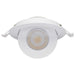 Downlight Satco S11293R1 Starfish - 9 Watt LED Gimbal Downlight - 4 Inch - 2700K-5000K RGB Tunable White - Remote Driver - White Finish - 120-277 Range Voltage Satco