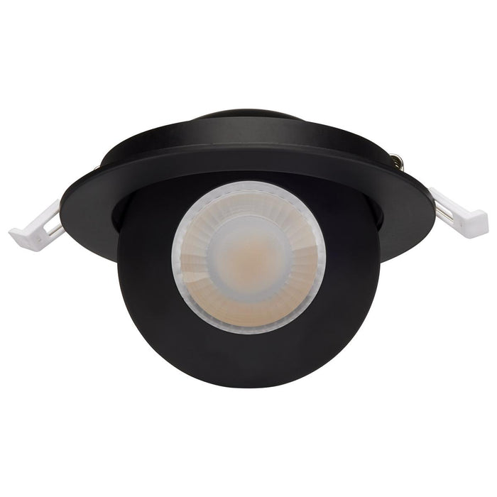 Satco S11294 Starfish 4 Inch LED Wi-fi RGBW Smart Gimbal Downlights Black