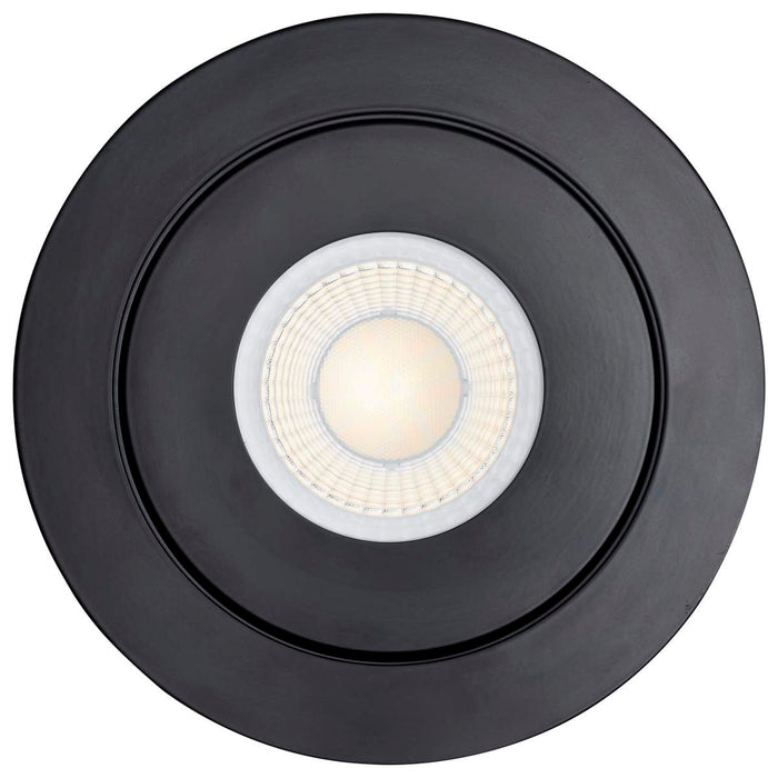 Downlight Satco S11296R1 Starfish - 15 Watt LED Gimbal Downlight - 6 Inch - 2700K-5000K RGB Tunable White - Remote Driver - Black Finish - 120-277 Range Voltage Satco