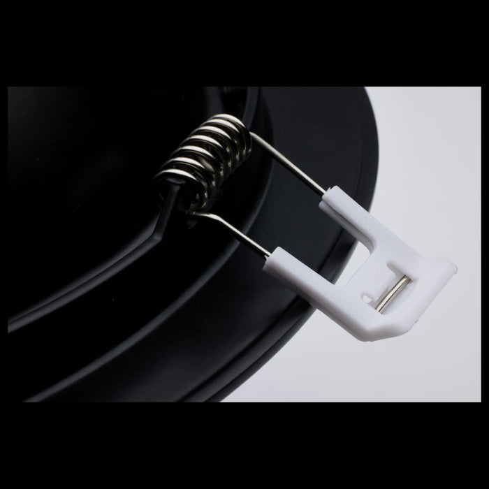 Downlight Satco S11296R1 Starfish - 15 Watt LED Gimbal Downlight - 6 Inch - 2700K-5000K RGB Tunable White - Remote Driver - Black Finish - 120-277 Range Voltage Satco