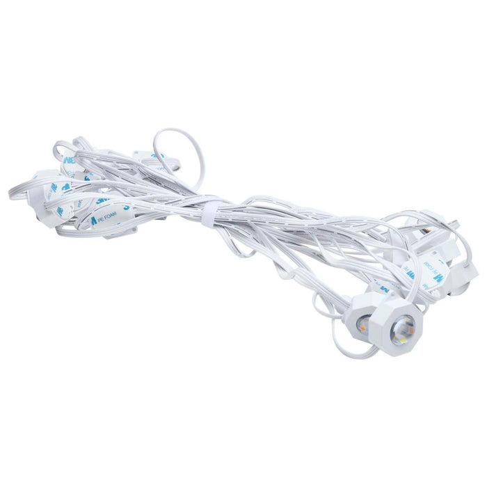 String Light Satco S11298 Starfish - 100 Foot LED Eave String Light - 48 Watt - RGBTW - 120 Volt - Remote Included Satco