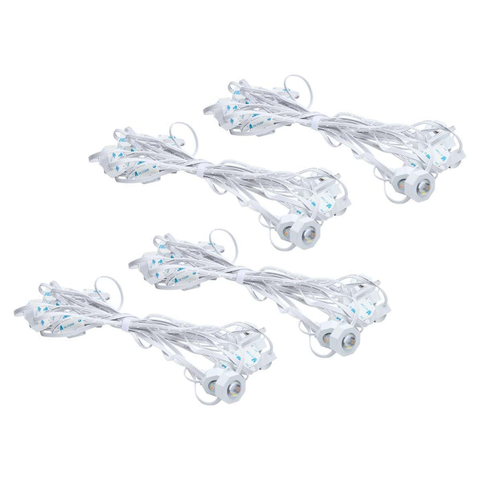 String Light Satco S11298 Starfish - 100 Foot LED Eave String Light - 48 Watt - RGBTW - 120 Volt - Remote Included Satco