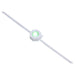 String Light Satco S11299 Starfish - 12 Watt - 25 Foot LED Eave String Light Extension - RGBTW - White Finish - 120 Volt Satco