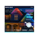 String Light Satco S11299 Starfish - 12 Watt - 25 Foot LED Eave String Light Extension - RGBTW - White Finish - 120 Volt Satco
