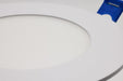 Remote Driver LED Downlight Satco S11560 9 Watt - LED Direct Wire - Low Profile Downlight - 4 Inch Round - Starfish IOT - Tunable White and RGB - 120 Volt - 90 CRI - White Finish Satco