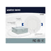 Remote Driver LED Downlight Satco S11560 9 Watt - LED Direct Wire - Low Profile Downlight - 4 Inch Round - Starfish IOT - Tunable White and RGB - 120 Volt - 90 CRI - White Finish Satco
