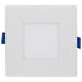 Remote Driver LED Downlight Satco S11561 9 Watt - LED Direct Wire - Low Profile Downlight - 4 Inch Square - Starfish IOT - Tunable White and RGB - 120 Volt - 90 CRI - White Finish Satco