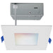 Remote Driver LED Downlight Satco S11561 9 Watt - LED Direct Wire - Low Profile Downlight - 4 Inch Square - Starfish IOT - Tunable White and RGB - 120 Volt - 90 CRI - White Finish Satco