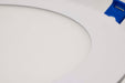 Remote Driver LED Downlight Satco S11562 12 Watt - LED Direct Wire - Low Profile Downlight - 6 Inch Round - Starfish IOT - Tunable White and RGB - 120 Volt - 90 CRI - White Finish Satco