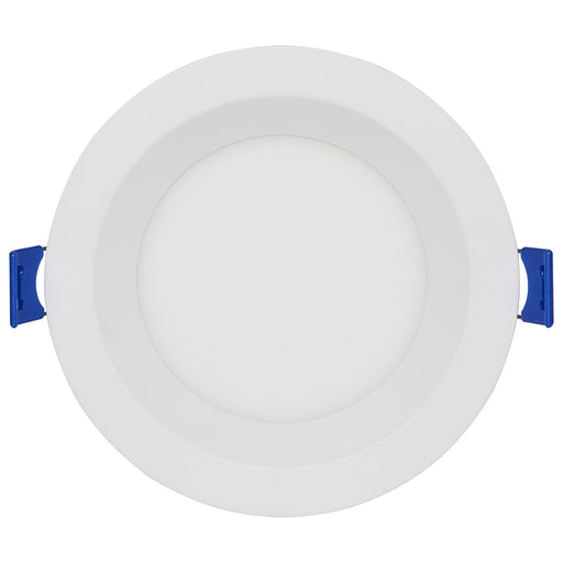 Remote Driver LED Downlight Satco S11564 9 Watt - LED Direct Wire - Low Profile Regress Baffle Downlight - 4 Inch Round - Starfish IOT - Tunable White and RGB - 120 Volt - 90 CRI - White Finish Satco