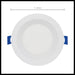 Remote Driver LED Downlight Satco S11564 9 Watt - LED Direct Wire - Low Profile Regress Baffle Downlight - 4 Inch Round - Starfish IOT - Tunable White and RGB - 120 Volt - 90 CRI - White Finish Satco