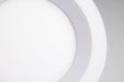 Remote Driver LED Downlight Satco S11566 12 Watt - LED Direct Wire - Low Profile Regress Baffle Downlight - 6 Inch Round - Starfish IOT - Tunable White and RGB - 120 Volt - 90 CRI - White Finish Satco