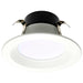 Downlight Retrofit Satco S11568 10.5 Watt - LED Retrofit Downlight - 4 Inch Round - Starfish IOT - RGB & Tunable White - 120 Volt - 90 CRI - White Finish Satco