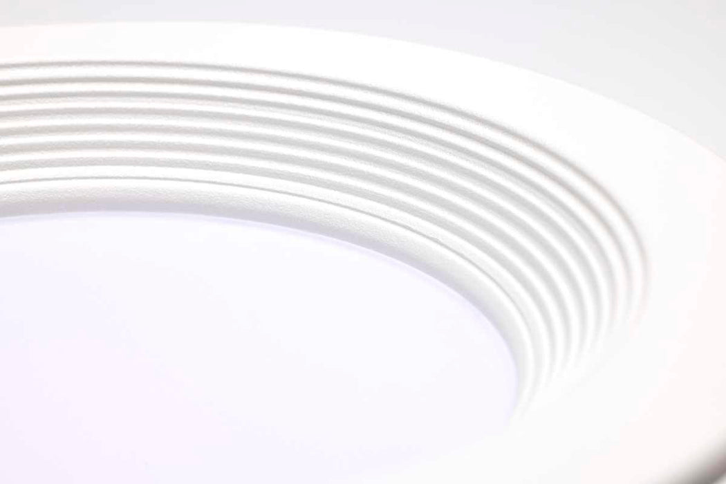 Downlight Retrofit Satco S11568 10.5 Watt - LED Retrofit Downlight - 4 Inch Round - Starfish IOT - RGB & Tunable White - 120 Volt - 90 CRI - White Finish Satco