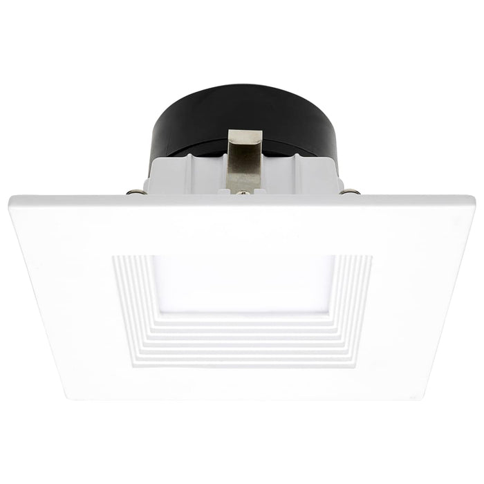 Downlight Retrofit Satco S11569 10.5 Watt - LED Retrofit Downlight - 4 Inch Square - Starfish IOT - RGB & Tunable White - 120 Volt - 90 CRI - White Finish Satco