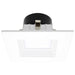 Downlight Retrofit Satco S11569 10.5 Watt - LED Retrofit Downlight - 4 Inch Square - Starfish IOT - RGB & Tunable White - 120 Volt - 90 CRI - White Finish Satco