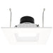 Downlight Retrofit Satco S11571 13 Watt - LED Retrofit Downlight - 5-6 Inch Square - Starfish IOT - RGB & Tunable White - 120 Volt - 90 CRI - White Finish Satco