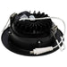 Remote Driver LED Downlight Satco S11619R1 12 Watt LED Direct Wire Downlight - Gimbaled - 4 Inch - CCT Selectable - Round - Remote Driver - Black Finish - 850 Lumens - 120 Volt Satco