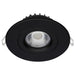 Remote Driver LED Downlight Satco S11619R1 12 Watt LED Direct Wire Downlight - Gimbaled - 4 Inch - CCT Selectable - Round - Remote Driver - Black Finish - 850 Lumens - 120 Volt Satco