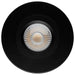Remote Driver LED Downlight Satco S11619R1 12 Watt LED Direct Wire Downlight - Gimbaled - 4 Inch - CCT Selectable - Round - Remote Driver - Black Finish - 850 Lumens - 120 Volt Satco