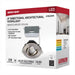Remote Driver LED Downlight Satco S11620R1 12 Watt LED Direct Wire Downlight - Gimbaled - 4 Inch - CCT Selectable - Round - Remote Driver - Brushed Nickel Finish - 850 Lumens - 120 Volt Satco