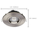 Remote Driver LED Downlight Satco S11620R1 12 Watt LED Direct Wire Downlight - Gimbaled - 4 Inch - CCT Selectable - Round - Remote Driver - Brushed Nickel Finish - 850 Lumens - 120 Volt Satco