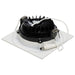 Remote Driver LED Downlight Satco S11621R1 12 Watt LED Direct Wire Downlight - Gimbaled - 4 Inch - CCT Selectable - Square - Remote Driver - White Finish - 850 Lumens - 120 Volt Satco