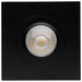 Remote Driver LED Downlight Satco S11622R1 12 Watt LED Direct Wire Downlight - Gimbaled - 4 Inch - CCT Selectable - Square - Remote Driver - Black Finish - 850 Lumens - 120 Volt Satco