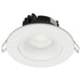 Remote Driver LED Downlight Satco S11624R1 12 Watt LED Direct Wire Downlight - Gimbaled - 3.5 Inch - CCT Selectable - Round - Remote Driver - White Finish - 840 Lumens - 120 Volt Satco