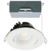Remote Driver LED Downlight Satco S11624R1 12 Watt LED Direct Wire Downlight - Gimbaled - 3.5 Inch - CCT Selectable - Round - Remote Driver - White Finish - 840 Lumens - 120 Volt Satco