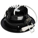 Remote Driver LED Downlight Satco S11625R1 12 Watt LED Direct Wire Downlight - Gimbaled - 3.5 Inch - CCT Selectable - Round - Remote Driver - Black Finish - 840 Lumens - 120 Volt Satco