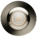 Remote Driver LED Downlight Satco S11626R1 12 Watt LED Direct Wire Downlight - Gimbaled - 3.5 Inch - CCT Selectable - Round - Remote Driver - Brushed Nickel Finish - 840 Lumens - 120 Volt Satco