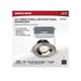 Remote Driver LED Downlight Satco S11626R1 12 Watt LED Direct Wire Downlight - Gimbaled - 3.5 Inch - CCT Selectable - Round - Remote Driver - Brushed Nickel Finish - 840 Lumens - 120 Volt Satco