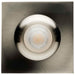 Remote Driver LED Downlight Satco S11629R1 12 Watt LED Direct Wire Downlight - Gimbaled - 3.5 Inch - CCT Selectable - Square - Remote Driver - Brushed Nickel Finish - 840 Lumens - 120 Volt Satco