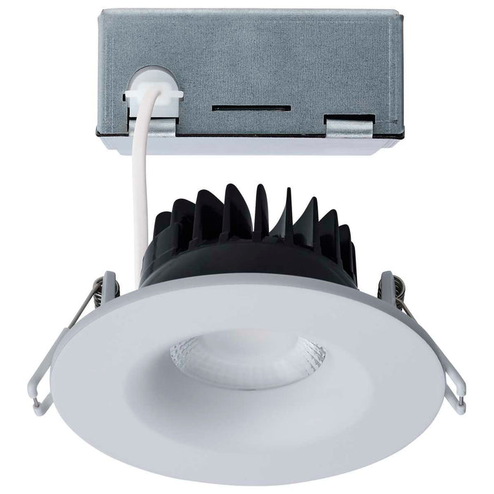 Remote Driver LED Downlight Satco S11630R1 10 Watt LED Direct Wire Downlight - Remote Driver - CCT Selectable - Dimmable - Round - White Finish Satco
