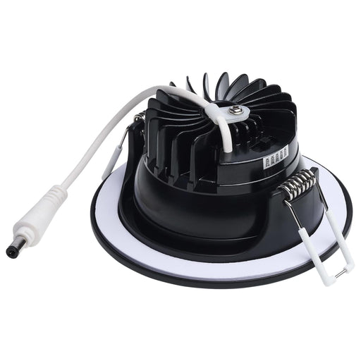 Remote Driver LED Downlight Satco S11631R1 10 Watt LED Direct Wire Downlight - Remote Driver - CCT Selectable - Dimmable - Round - Black Finish Satco