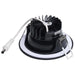 Remote Driver LED Downlight Satco S11631R1 10 Watt LED Direct Wire Downlight - Remote Driver - CCT Selectable - Dimmable - Round - Black Finish Satco