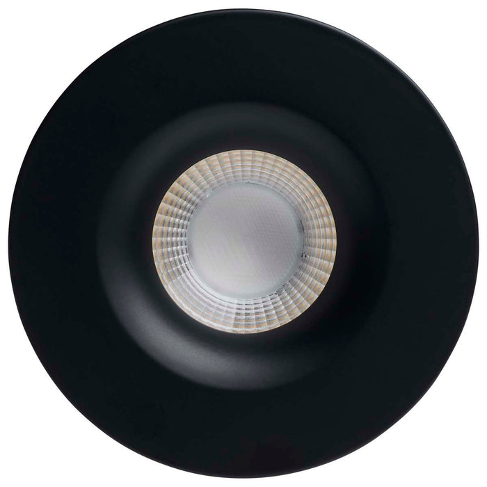 Remote Driver LED Downlight Satco S11631R1 10 Watt LED Direct Wire Downlight - Remote Driver - CCT Selectable - Dimmable - Round - Black Finish Satco