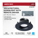 Remote Driver LED Downlight Satco S11631R1 10 Watt LED Direct Wire Downlight - Remote Driver - CCT Selectable - Dimmable - Round - Black Finish Satco