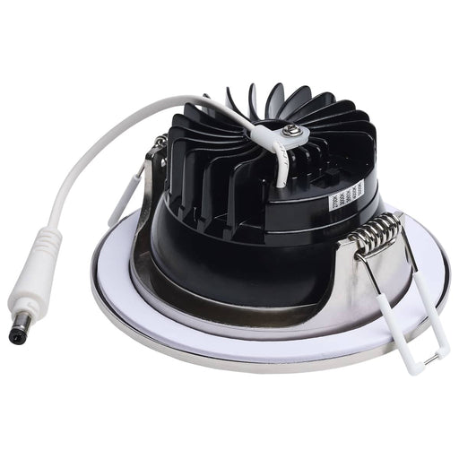 Remote Driver LED Downlight Satco S11632R1 10 Watt LED Direct Wire Downlight - Remote Driver - CCT Selectable - Dimmable - Round - Brushed Nickel Finish Satco
