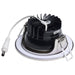 Remote Driver LED Downlight Satco S11632R1 10 Watt LED Direct Wire Downlight - Remote Driver - CCT Selectable - Dimmable - Round - Brushed Nickel Finish Satco