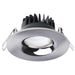 Remote Driver LED Downlight Satco S11632R1 10 Watt LED Direct Wire Downlight - Remote Driver - CCT Selectable - Dimmable - Round - Brushed Nickel Finish Satco