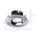 Remote Driver LED Downlight Satco S11632R1 10 Watt LED Direct Wire Downlight - Remote Driver - CCT Selectable - Dimmable - Round - Brushed Nickel Finish Satco