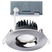 Remote Driver LED Downlight Satco S11632R1 10 Watt LED Direct Wire Downlight - Remote Driver - CCT Selectable - Dimmable - Round - Brushed Nickel Finish Satco