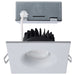 Remote Driver LED Downlight Satco S11633R1 10 Watt LED Direct Wire Downlight - Remote Driver - CCT Selectable - Dimmable - Square - White Finish Satco