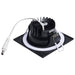 Remote Driver LED Downlight Satco S11634R1 10 Watt LED Direct Wire Downlight - Remote Driver - CCT Selectable - Dimmable - Square - Black Finish Satco