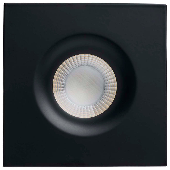 Remote Driver LED Downlight Satco S11634R1 10 Watt LED Direct Wire Downlight - Remote Driver - CCT Selectable - Dimmable - Square - Black Finish Satco